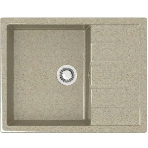 Мойка иск. камень "Катрин" 645х505х218мм песочный Granit Z151Q5 (BERGG) *1