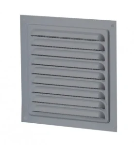 Решетка металлическая 170х240мм серая РМ1724С (Космовент)