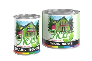 Эмаль ПФ-115 белая 1,8 ЭКО  1 6 378