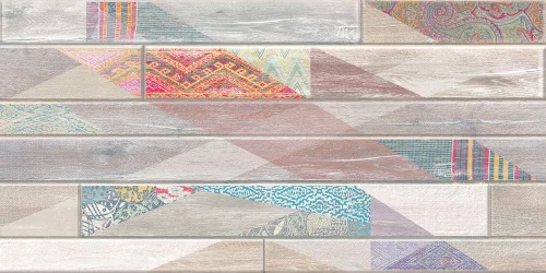 Плитка облицовочная  Shabby Inti  315х630х8,3мм многоцветная 1уп 1,59м2 (8шт) 1п 50,88м2  (Azori)  1