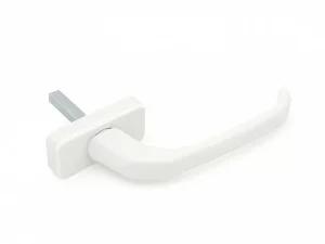 Ручка белая металлическая с винтами