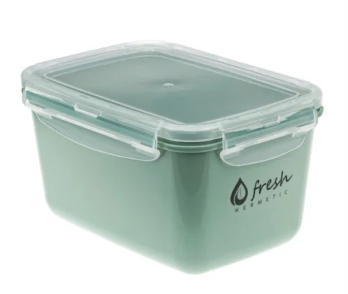 Емкость для продуктов ФРЕШ герметичная 1,3л М1423 (фисташковый)