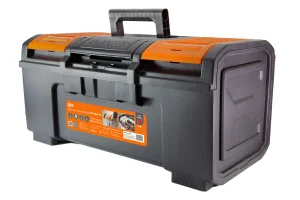 Ящик для инструмента пластиковый с пласт. замком 480х270х240мм 19  съемный лоток два встроенных орга