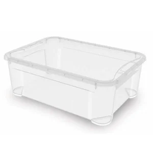 Ящик универсальный  Кристалл М  31л 555х390х190мм прозрачный 431265901  1