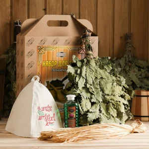 Подарочный набор для бани "Базовый №1" (4 в 1) 7057136