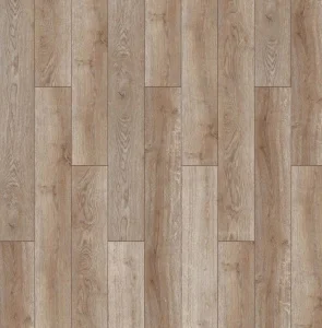 Плитка кварц-винил CronaFloor NANO ZH-81110-8 4V Дуб Светлый 1200х180х3,5мм 1уп 2,16м2 (10шт) замок