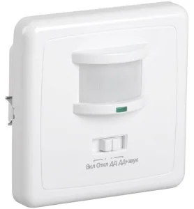 Датчик движения ДД 035 500Вт угол обз. 140град. дальн. 12м IP20 бел. LDD12-035-500-001 (IEK)  1 120