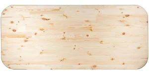 Столешница овальная хвоя 28х800х1800мм