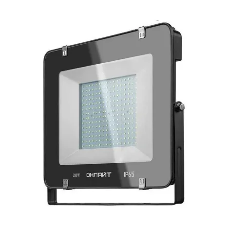 Прожектор светодиодный 150Вт 12000Лм 6500К OFL-150-6.5K-BL-IP65-LED черный (Онлайт) 14344  1