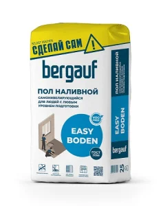 Пол наливной самонивелирующийся Easy Boden  25кг Bergauf 1уп=56шт