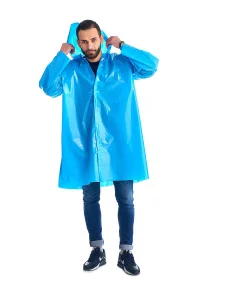 Плащ-дождевик на кнопках 50мкм, размер XXL  П1939  1 10