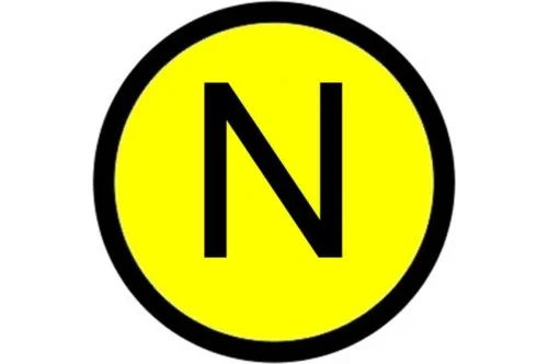 Наклейка  N  d20мм EKF an- 2-07 92970  1