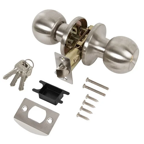 Ручка-защёлка Punto DK672 BL SN-ET кл. фик. мат.никель 49509  1