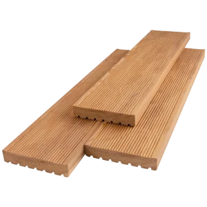 Доска террасная вельвет лиственница 27х142х3000мм сорт АВ Сибирский лес