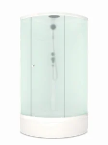 Душевая кабина "Simple" 99 mid V1.2 900х900х2180мм с крышей средний поддон DS01Sm99MWCl00-V1.2 (Domani-Spa) *1