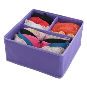 Органайзер для хранения вещей (белья). Размер 28 28 13см. 2цв  1