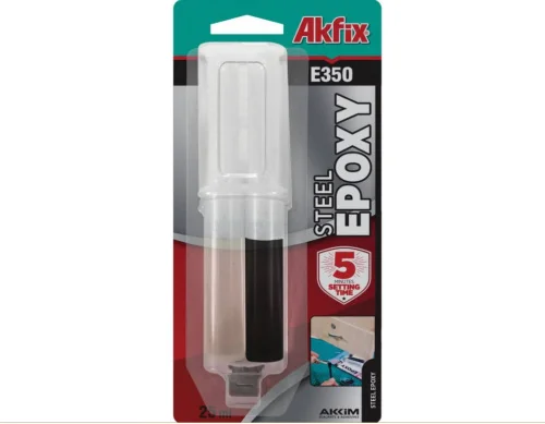 Клей эпоксидный для металла Akfix E350 25мл AKU137 AKU500  1