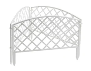 Забор декоративный Сетка 24х320см Palisad 65021 белый