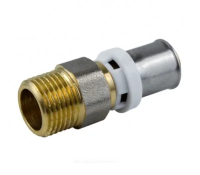 Муфта пресс лат. 26х3/4" НР *15/150 Муфта пресс лат. 26х3/4" НР *15/150