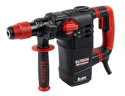 Перфоратор Elitech HD RH1130E SDS+ 1000Вт 30мм,3реж, 3.5Дж,2800-3400у м,AVC (E2205.018.01)  1