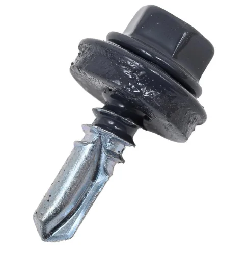 Саморез для крепления кровли, RAL7024 5,5х 19 уп. - 12  шт. SteelRex