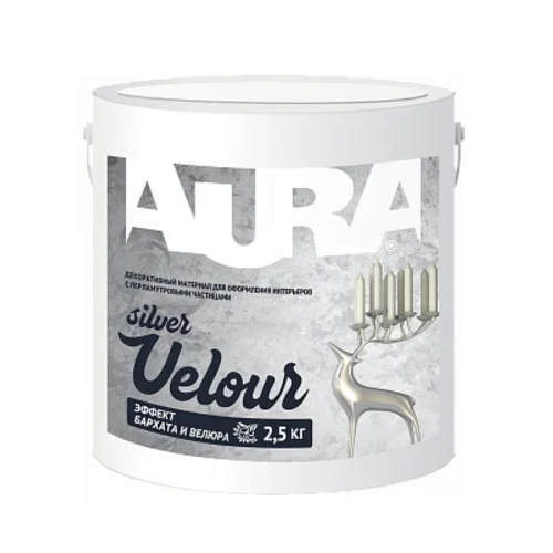 Декоративный материал AURA Velour Matt 2,5кг.