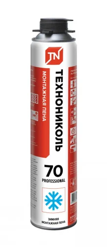 Пена монтажная 70 PROFESSIONAL зимняя 1020гр 528373 (Технониколь)  12 816 (-30)