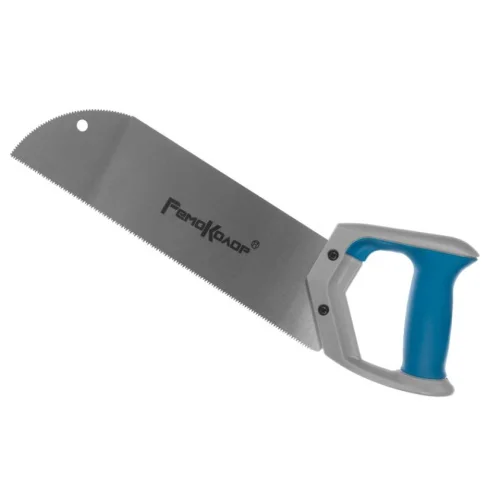 Ножовка для фанеры 325мм TPI 11 с запилом 2d двухкомпонентная рукоятка РемоКолор 42-4-303  1