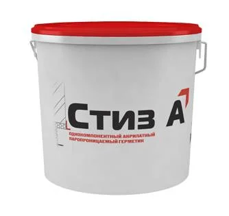 Герметик однокомпонентный акрилатный СТИЗ-А (ведро 3кг)