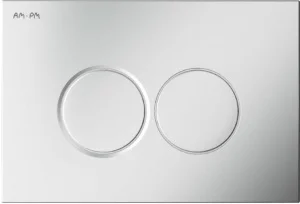 Клавиша для инсталляции Am.Pm I070131 пластик хром матовый