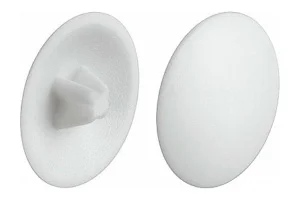 Заглушка для шуруп-стяж. PZ 7мм белая уп-50шт пакет Tech-Krep 108779 *1