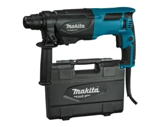 Перфоратор Makita M8701B SDS-Plus, 800Вт, 3реж, 2.3Дж, 0-4500 уд мин 2.7кг, кабель 4м кейс  1