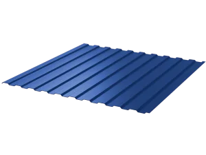 Профлист С-8 1200х2000х0,45мм RAL5005 сигнально-синий (2,4м²)