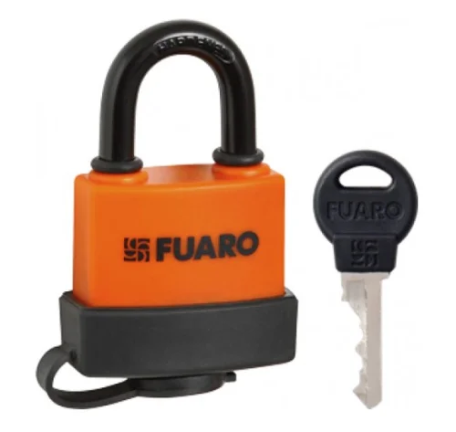 Замок навесной FUARO PL-WEATHER-3640 3key (PL-3640) англ.  блистер  6