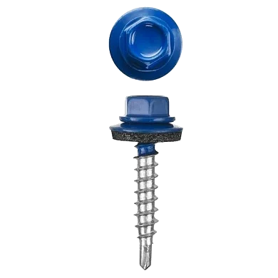 Саморез для крепления кровли, RAL5005 4,8х 35 уп. - 10 шт. SteelRex