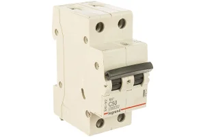 Выключатель автоматический модульный 2п C 50А 4.5кА RX3 419702 Legrand