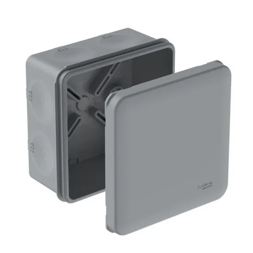 Коробка распределительная MultiBox IP66 85х85х42 DIY со стикером серая IMT351971 (Systeme Electric)