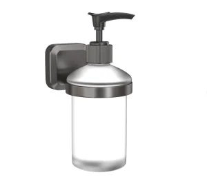 Дозатор для жидкого мыла Kleber Storm KLE-STORM041 прозрачный/черный