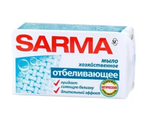 Мыло хоз-е Сарма  с отбел.эф 11149 140г *1/48