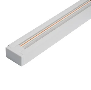 Шинопровод однофазный L1000 PTR 1M-WH накладной подвесной для трекового освещения бел. 5026346 (Jazz