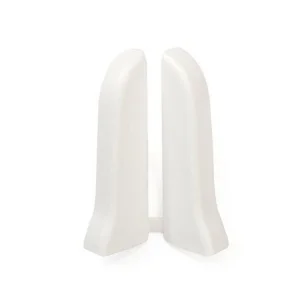 Заглушки для плинтуса (левая/правая) 001 Белый 55мм Лексида Заглушки для плинтуса (левая/правая) 001 Белый 55мм Лексида