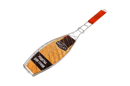 Решётка-гриль для рыбы 30х12х57см Lux узкая  1