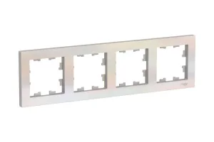 Рамка 4-м  AtlasDesign  универс. жемчуг ATN000404 (SchE)  5 15