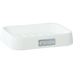 Мыльница Fixsen WHITE WOOD FX-402-4 пластик