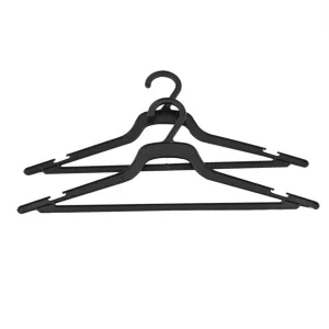 Вешалка - плечики д одежды черн р-р 48 1шт  ПЛ ЛЧ  1