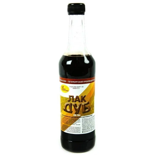 Лак ХВ-784 Дуб 0,5л (Новбытхим)  6 24 576