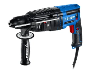 Перфоратор Зубр Профессионал ЗП-2680 SDS-plus реверс 2,9 Дж, 0-4000 уд/мин, 850 Вт, кейс *1