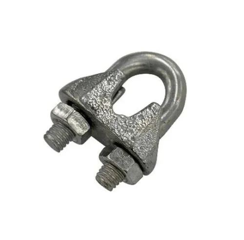 Зажим для стальных канатов DIN 741, цинк  8 мм уп. - 2 шт. SteelRex