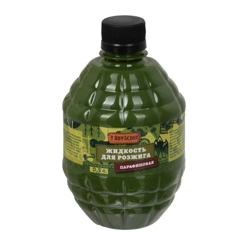Жидкость для розжига 0,5л парафиновая BOYSCOUT 61036  1 24