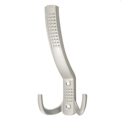 Крючок мебельный SANBERG 3-х рожковый М2756 641А Перфорация большой (хром матов) инд. уп. 1